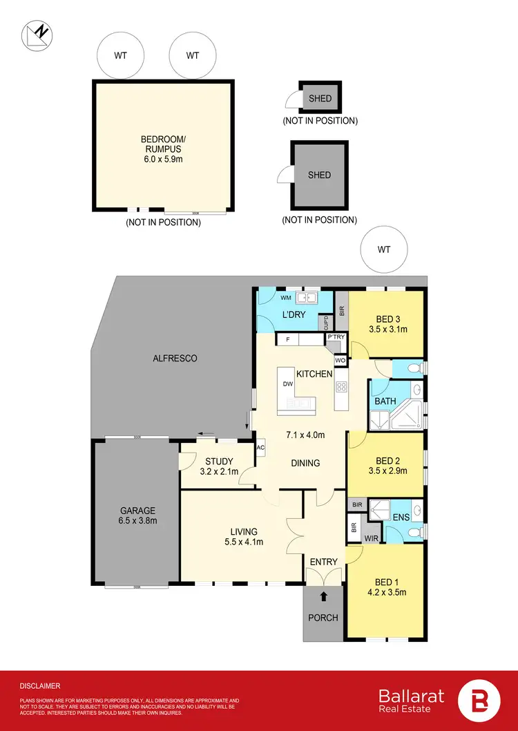 Floorplan of Homely house listing, 5 Doramy Court, Alfredton VIC 3350