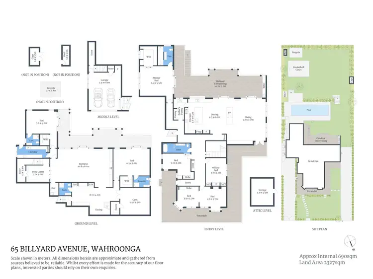 Floorplan of Homely house listing, 65-67 Billyard Avenue, Wahroonga NSW 2076