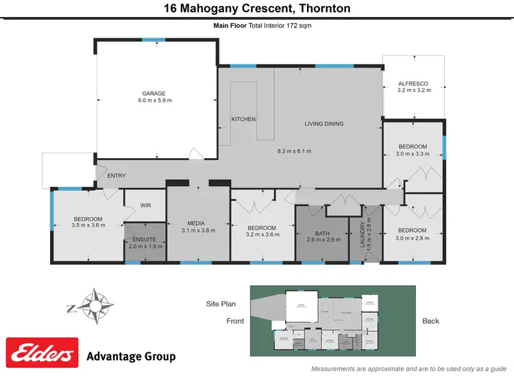 Floorplan of Homely house listing, 16 Mahogany Crescent, Thornton NSW 2322