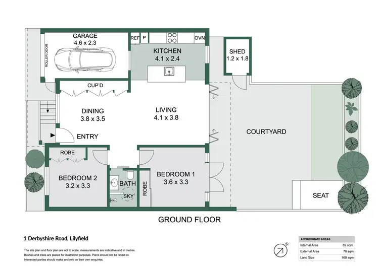 Floorplan of Homely house listing, 1 Derbyshire Road, Lilyfield NSW 2040