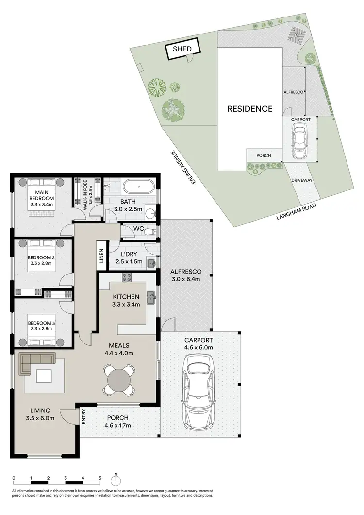 Floorplan of Homely house listing, 20 Langham Road, Wendouree VIC 3355