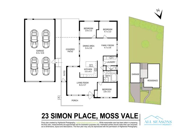 Floorplan of Homely house listing, 23 Simon Place, Moss Vale NSW 2577