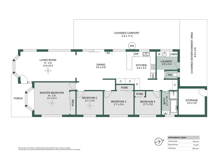 Floorplan of Homely house listing, 22 Algona Street, Rochedale South QLD 4123