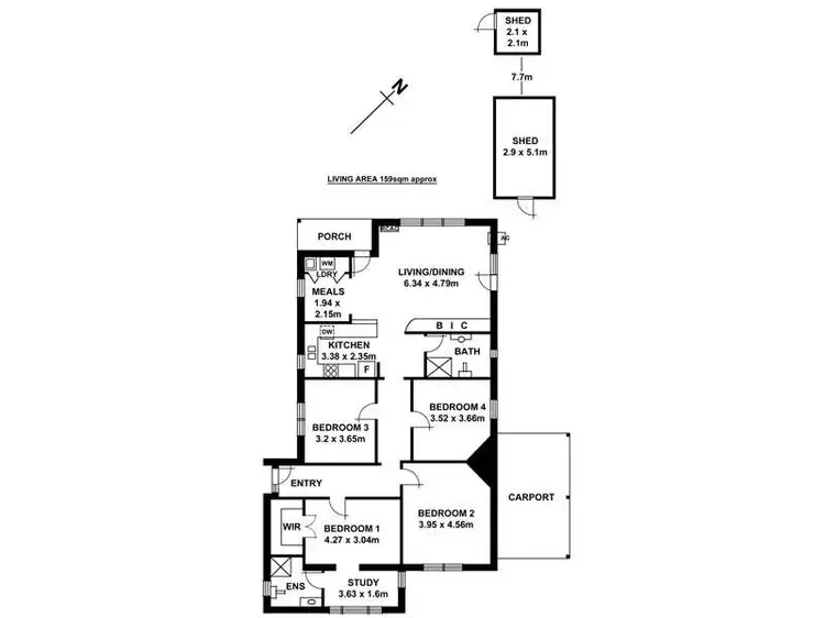 Floorplan of Homely house listing, 105 Church Terrace, Walkerville SA 5081