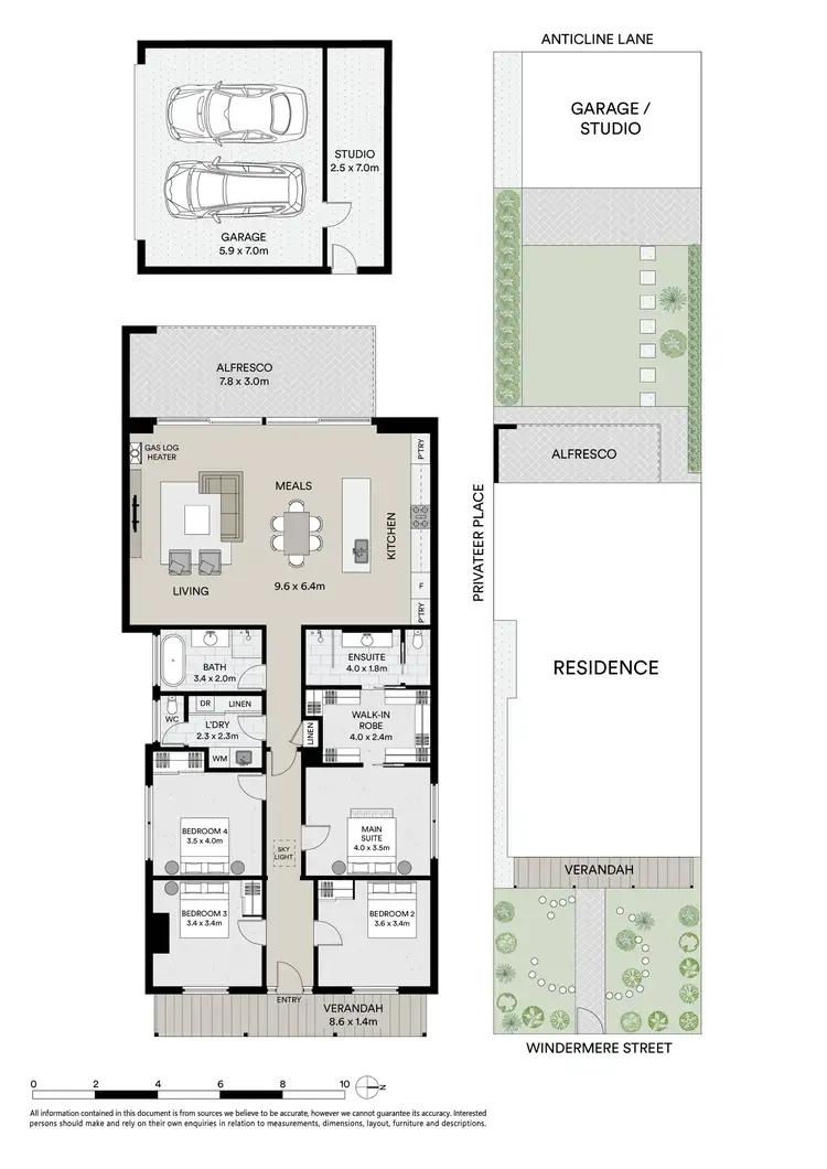 Floorplan of Homely house listing, 128 Windermere Street, Ballarat Central VIC 3350
