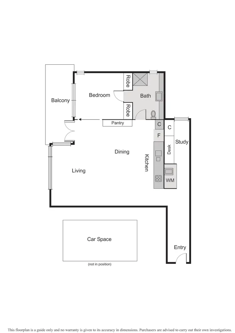Floorplan of Homely apartment listing, 10/2a Tiuna Grove, Elwood VIC 3184