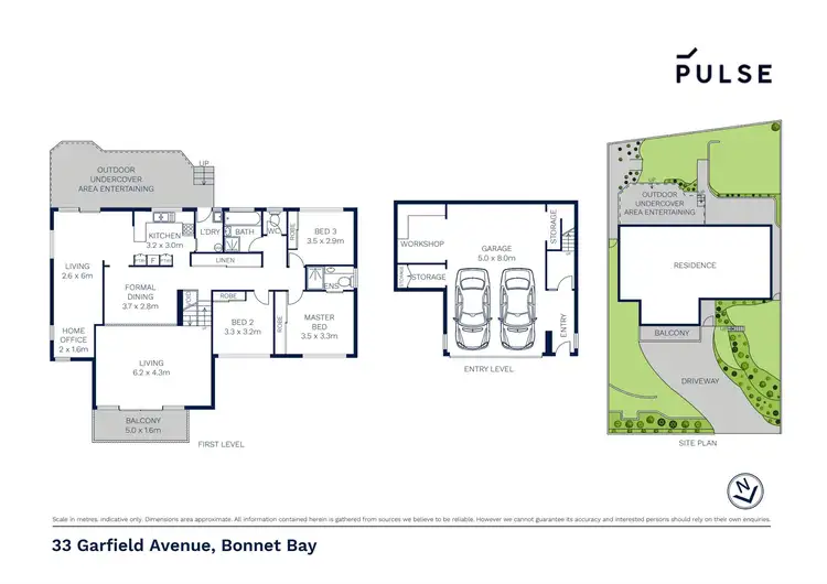 Floorplan of Homely house listing, 33 Garfield Avenue, Bonnet Bay NSW 2226