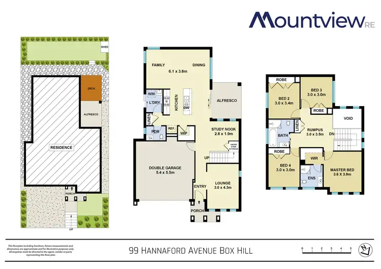 Floorplan of Homely house listing, 99 Hannaford Avenue, Box Hill NSW 2765