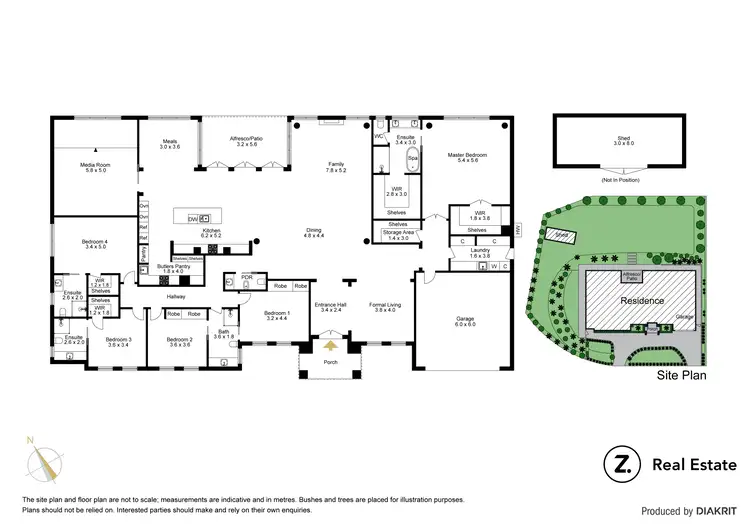 Floorplan of Homely house listing, 5-7 Napoli Court, Narre Warren North VIC 3804