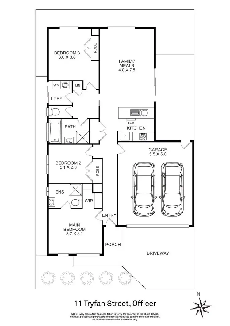 Floorplan of Homely land listing, 11 Tryfan Street, Officer VIC 3809