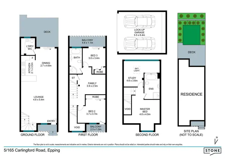 Floorplan of Homely townhouse listing, 5/165 Carlingford Road, Epping NSW 2121