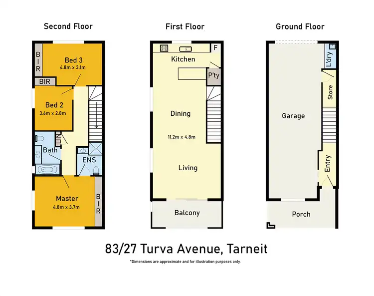 Floorplan of Homely unit listing, 83/27 Turva Avenue, Tarneit VIC 3029