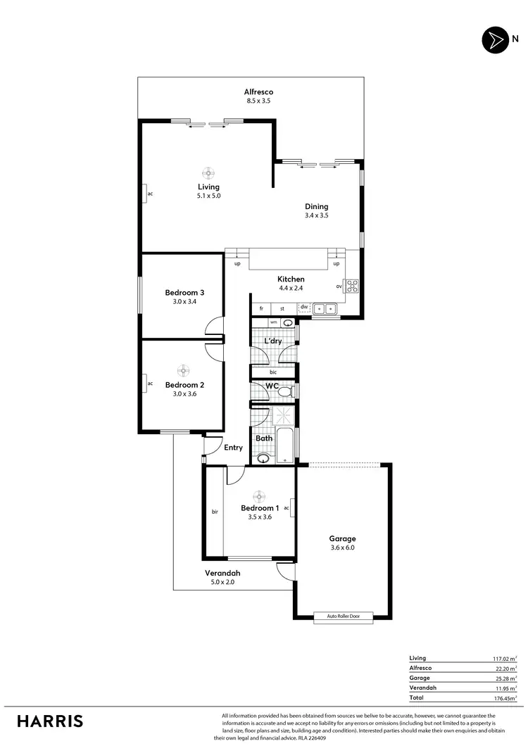 Floorplan of Homely house listing, 3A White Avenue, Kensington Gardens SA 5068