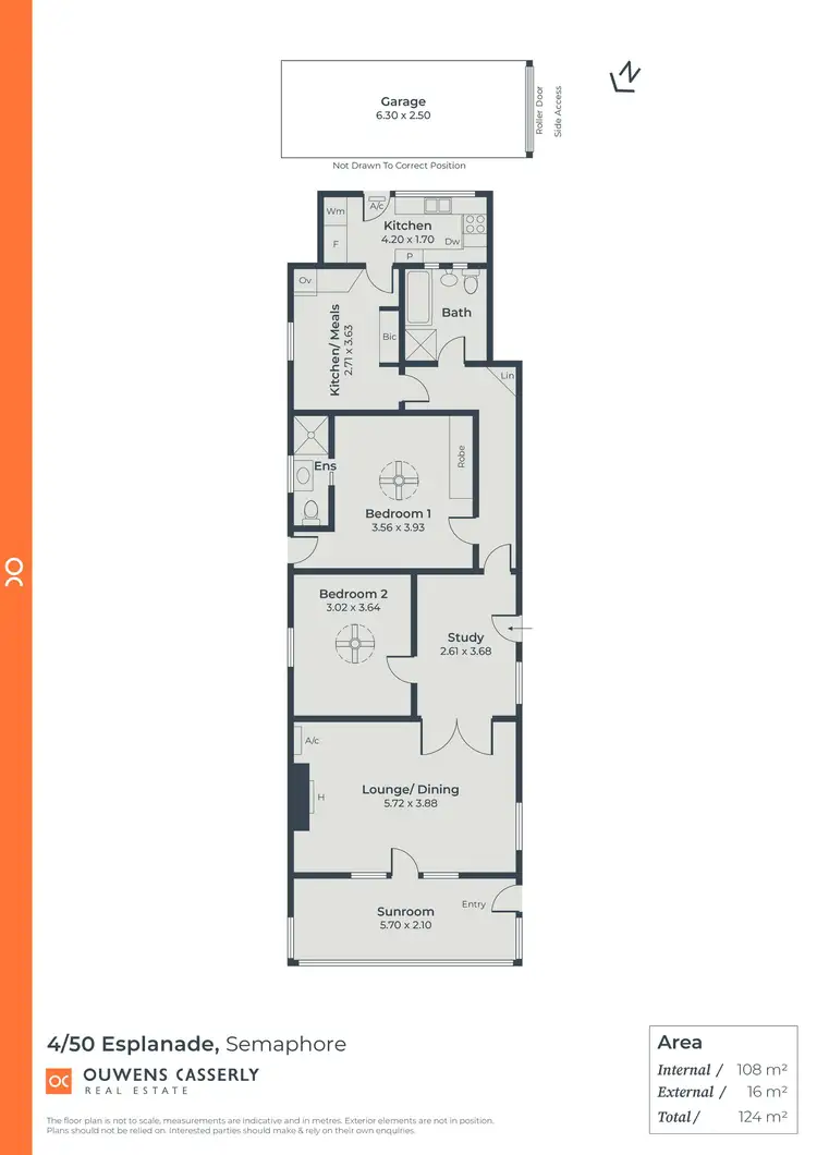 Floorplan of Homely unit listing, 4/50 Esplanade, Semaphore SA 5019
