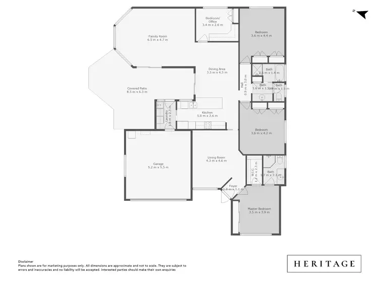 Floorplan of Homely house listing, 14 Woodside Court, Lake Haven NSW 2263