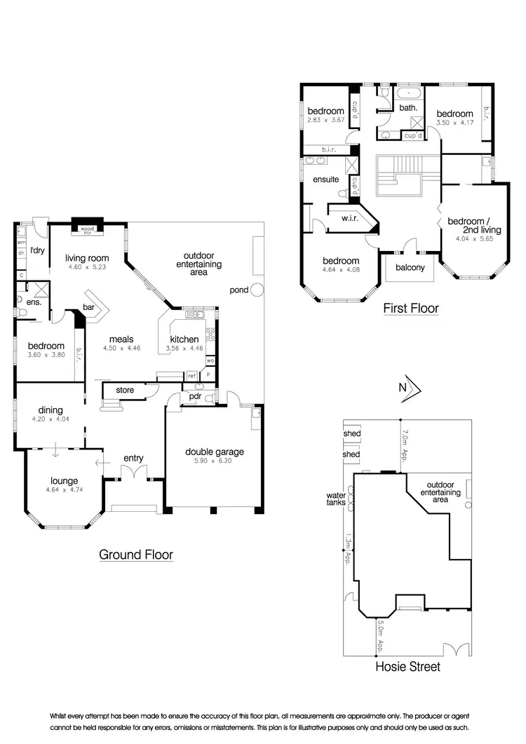 Floorplan of Homely house listing, 18 Hosie Street, Altona Meadows VIC 3028