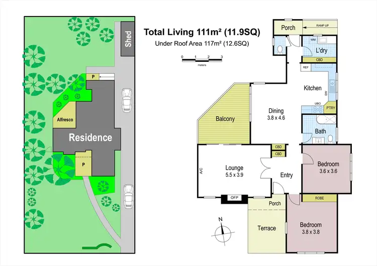 Floorplan of Homely house listing, 17 Alford Street, Warragul VIC 3820