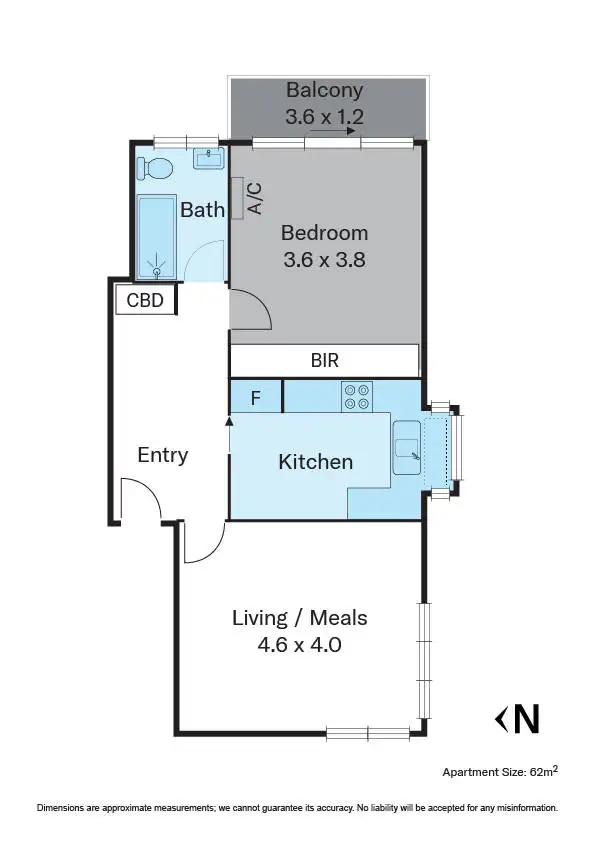 Floorplan of Homely apartment listing, 9/9 Acheron Avenue, Camberwell VIC 3124
