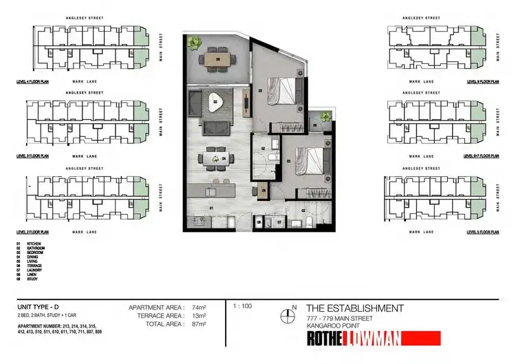 Floorplan of Homely apartment listing, 610/36 Anglesey Street, Kangaroo Point QLD 4169