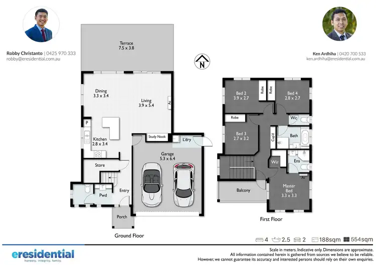 Floorplan of Homely house listing, 29 Pepper Tree Drive, Holmview QLD 4207