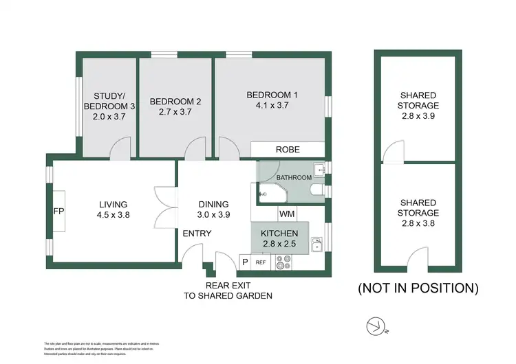 Floorplan of Homely apartment listing, 3/18 Spruson Street, Neutral Bay NSW 2089