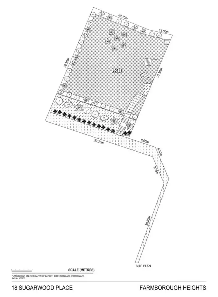 Floorplan of Homely land listing, 18 Sugarwood Place, Farmborough Heights NSW 2526