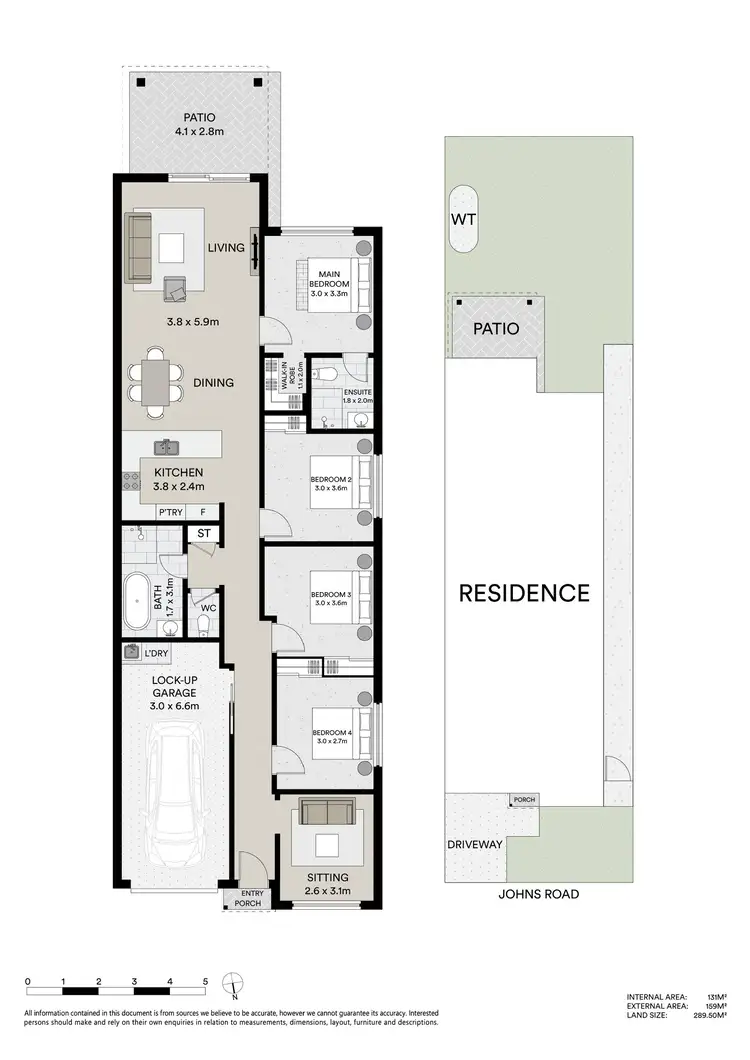 Floorplan of Homely house listing, 188b Johns Road, Wadalba NSW 2259