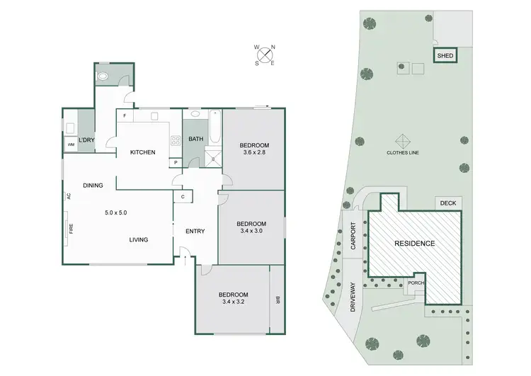 Floorplan of Homely house listing, 1 Ebb Street, Aspendale VIC 3195