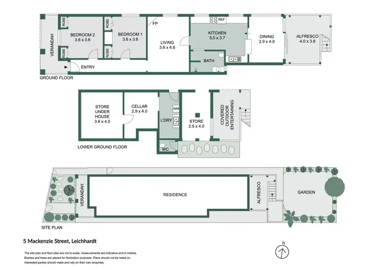 Floorplan of Homely house listing, 5 Mackenzie Street, Leichhardt NSW 2040