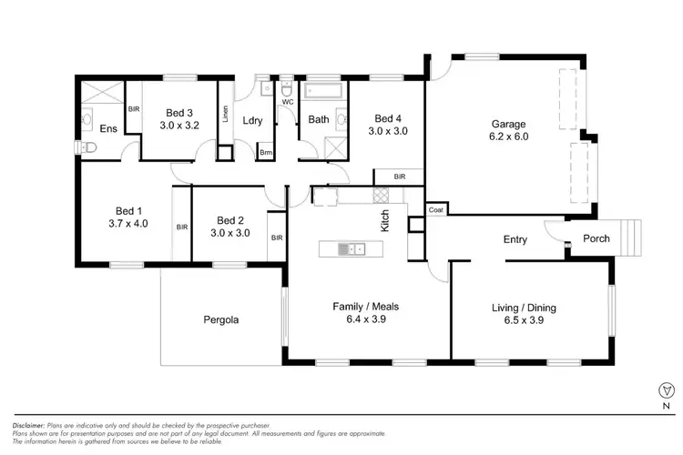 Floorplan of Homely house listing, Address available on request