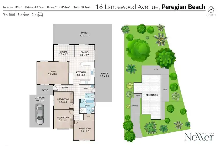 Floorplan of Homely house listing, 16 Lancewood Avenue, Peregian Beach QLD 4573