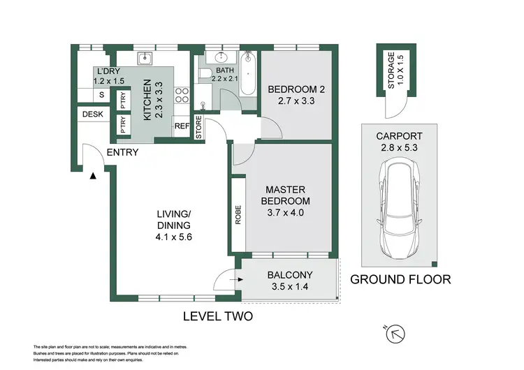 Floorplan of Homely apartment listing, 12/71 Ryde Road, Hunters Hill NSW 2110