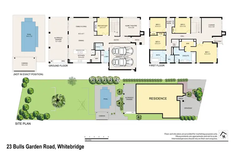 Floorplan of Homely house listing, 23 Bulls Garden Road, Whitebridge NSW 2290
