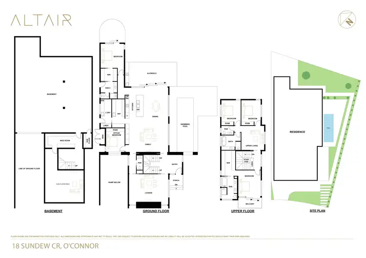 Floorplan of Homely house listing, 18 Sundew Crescent, O'connor ACT 2602