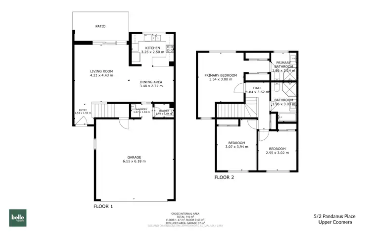 Floorplan of Homely unit listing, 5/2 Pandanus Place, Upper Coomera QLD 4209