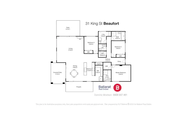Floorplan of Homely house listing, 31 King Street, Beaufort VIC 3373