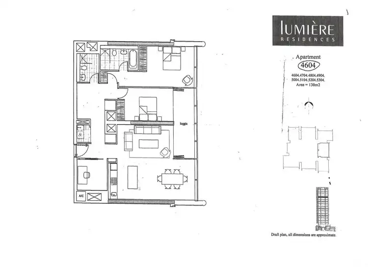 Floorplan of Homely apartment listing, 4604/101 Bathurst Street, Sydney NSW 2000