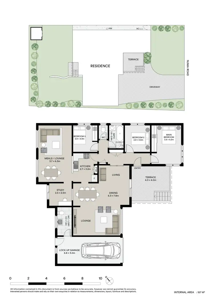 Floorplan of Homely house listing, 55 Numa Road, North Ryde NSW 2113