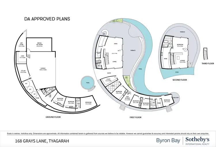 Floorplan of Homely house listing, 168 Grays Lane, Tyagarah NSW 2481