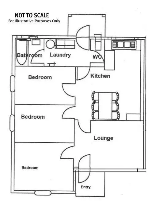 Floorplan of Homely house listing, 33 Quirke Avenue, Whyalla Stuart SA 5608