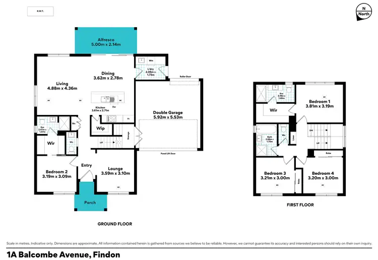 Floorplan of Homely house listing, 1A Balcombe Avenue, Findon SA 5023