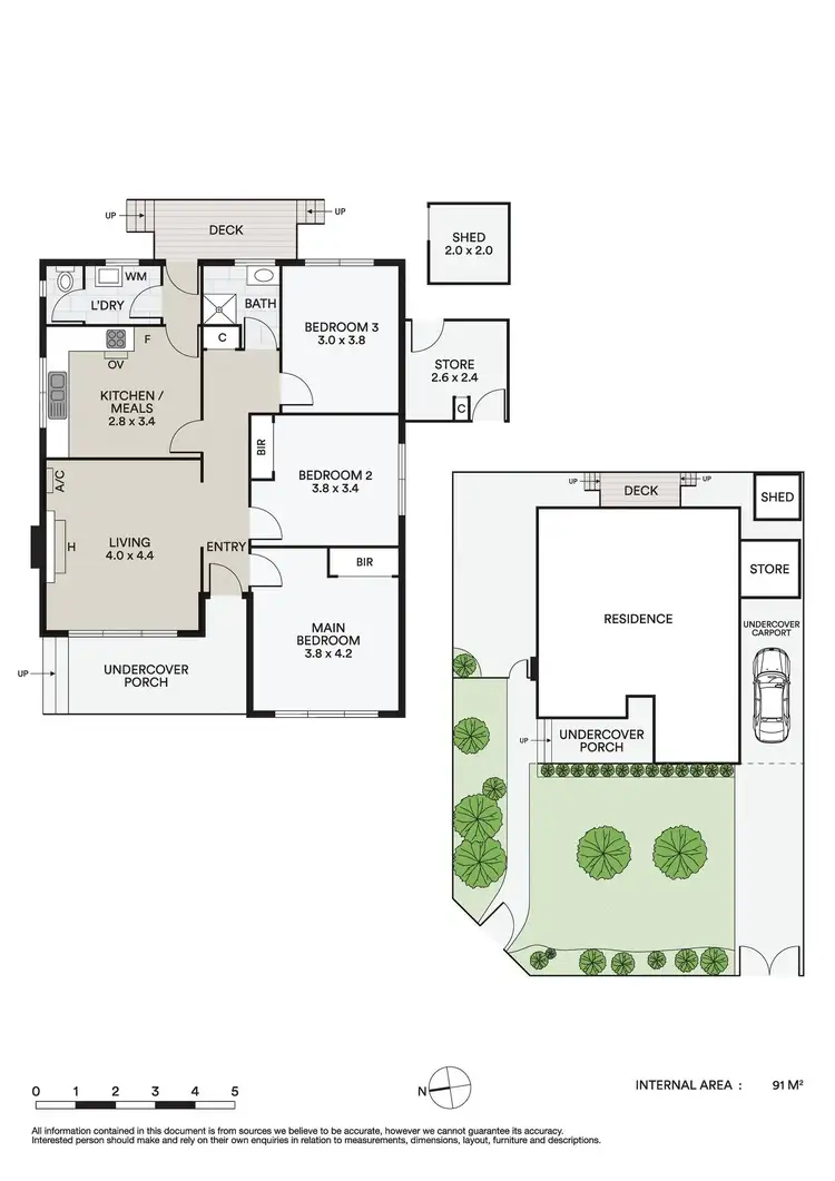 Floorplan of Homely unit listing, 1/56 Ormond Road, Clayton VIC 3168