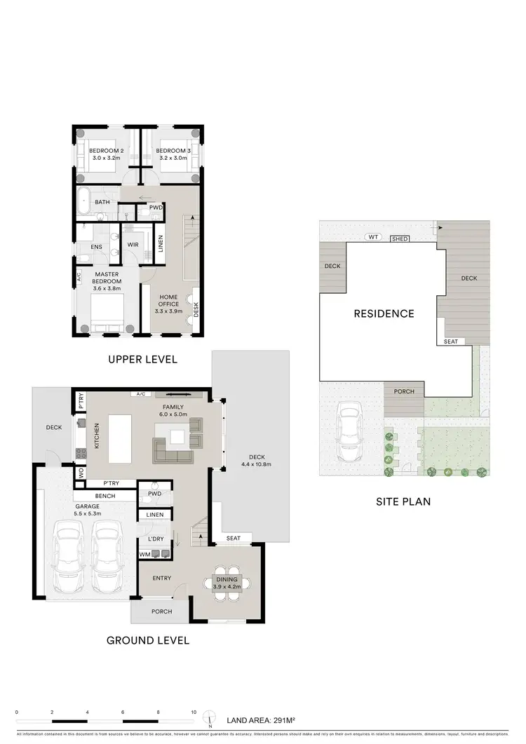 Floorplan of Homely townhouse listing, 33B Sharp Street, Newtown VIC 3220