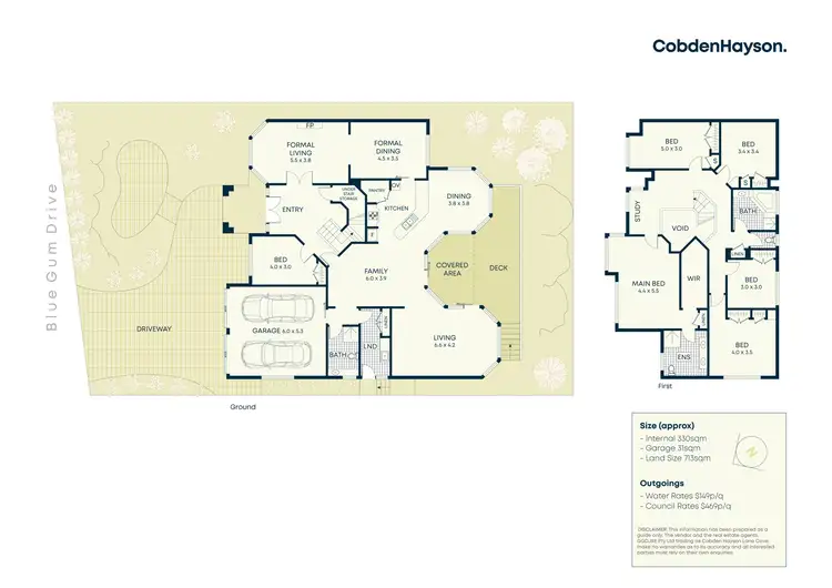 Floorplan of Homely house listing, 6 Blue Gum Drive, East Ryde NSW 2113