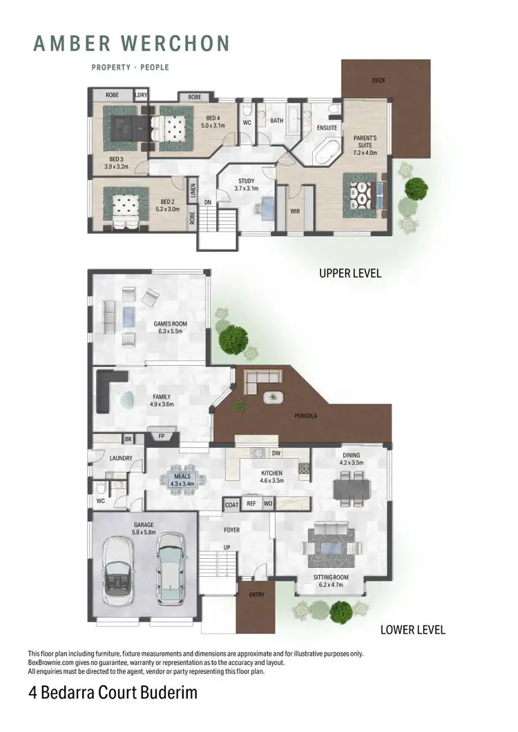 Floorplan of Homely house listing, 4 Bedarra Court, Buderim QLD 4556