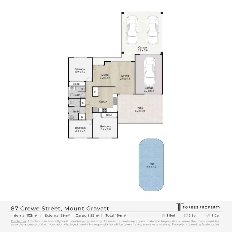 Floorplan of Homely house listing, 87 Crewe Street, Mount Gravatt East QLD 4122