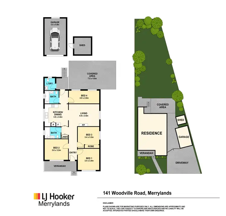 Floorplan of Homely house listing, 141 Woodville Road, Merrylands NSW 2160