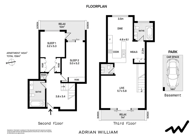 Floorplan of Homely apartment listing, 25/159 Princes Highway, St Peters NSW 2044