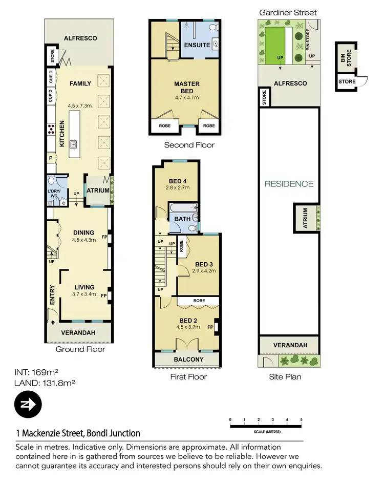 Floorplan of Homely house listing, 1 Mackenzie Street, Bondi Junction NSW 2022