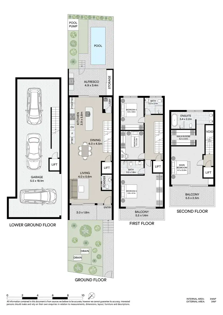 Floorplan of Homely townhouse listing, 2/6 Holt Road, Taren Point NSW 2229
